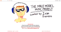 Desktop Screenshot of malemodelmusicproject.com